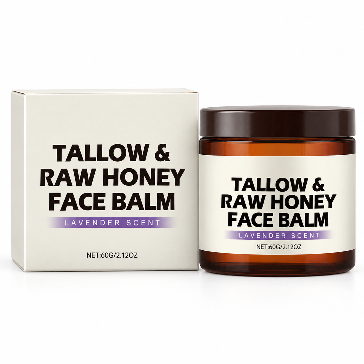 Face Balm Tallow & Raw Honey
