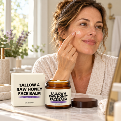 Face Balm Tallow & Raw Honey