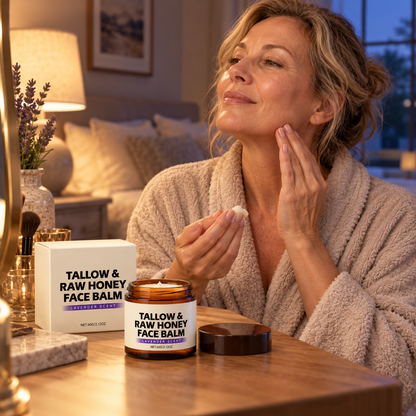 Face Balm Tallow & Raw Honey